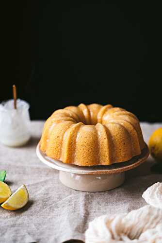 Bundt cake au citron