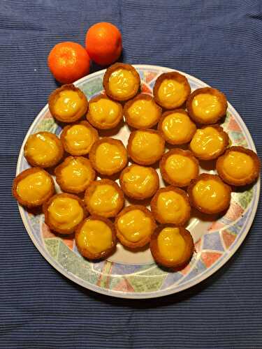 Tartelettes à la mandarine