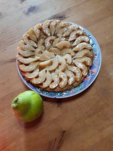 Tarte tatin aux coings