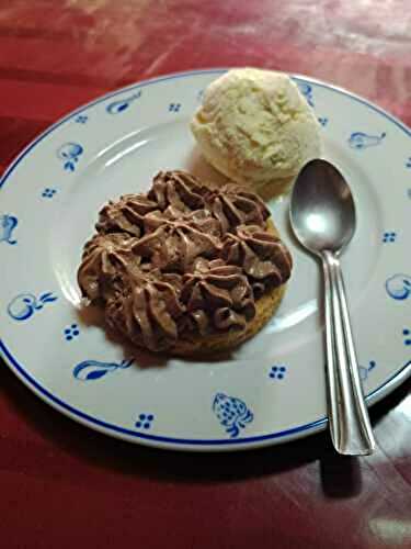 Sablés mousse chocolat