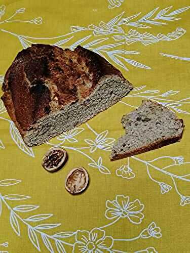 Pain aux noix et aux lardons