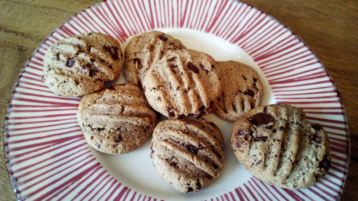 Cookies à la farine de châtaigne