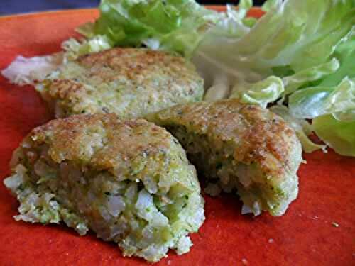 Galettes de riz aux légumes