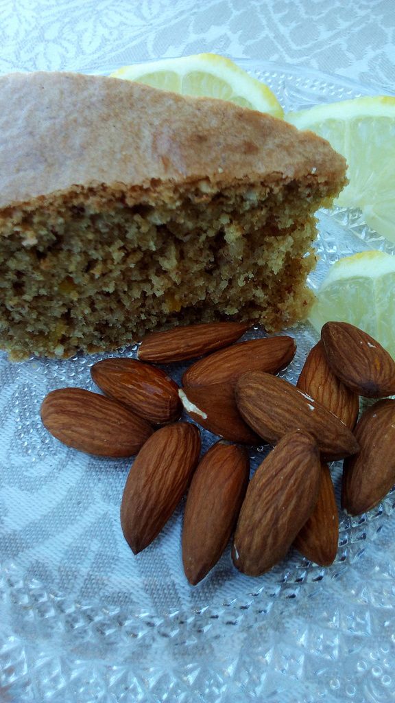 Gâteau aux amandes et au citron (Vegan)