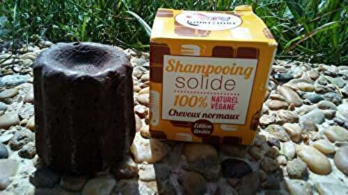 Le shampoing solide au chocolat pour cheveux normaux de Lamazuna