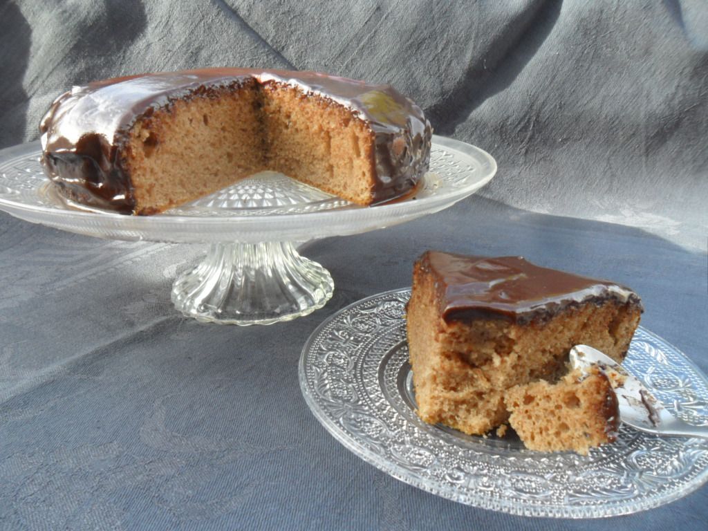 Moelleux aux marrons et ganache au chocolat