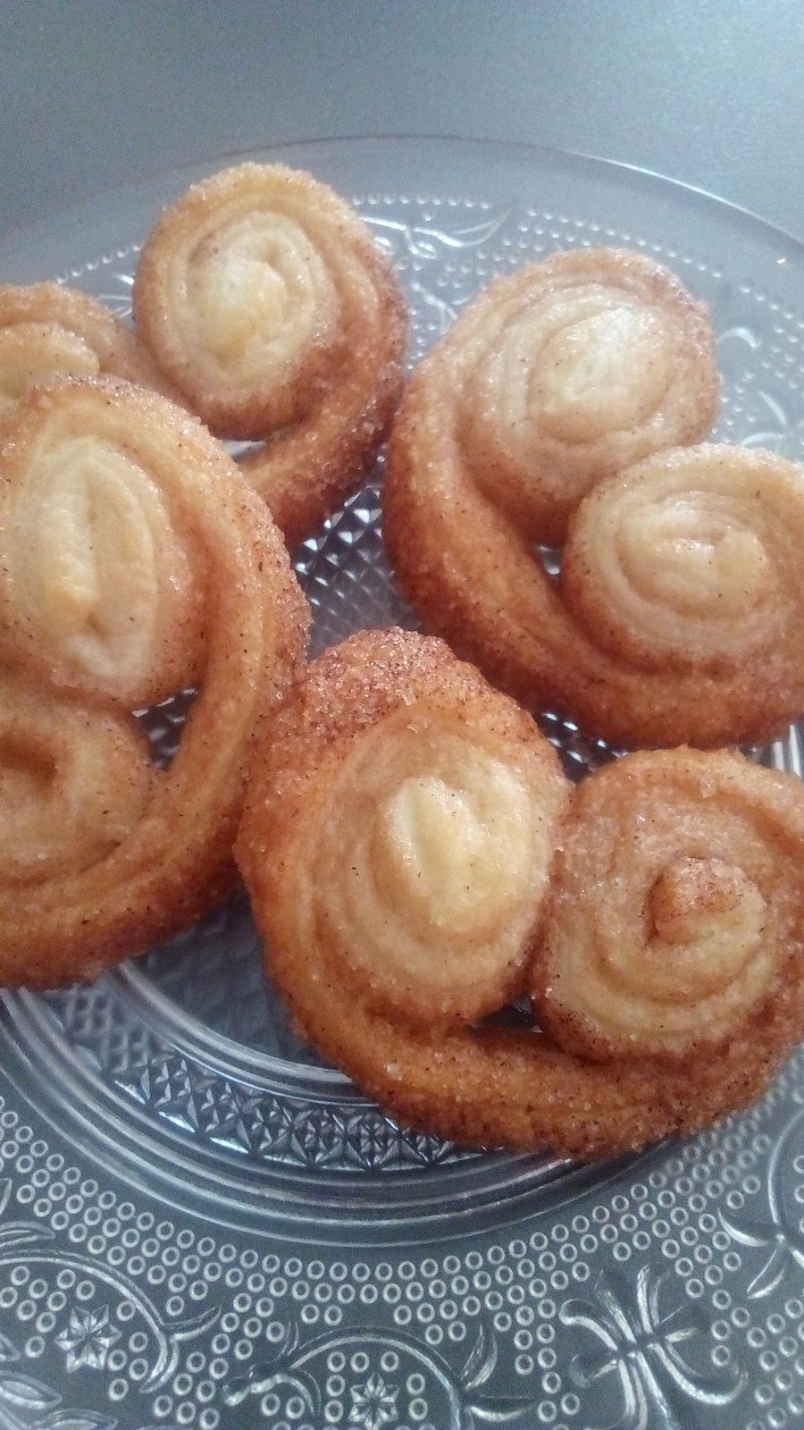 Palmiers au sucre et à la cannelle