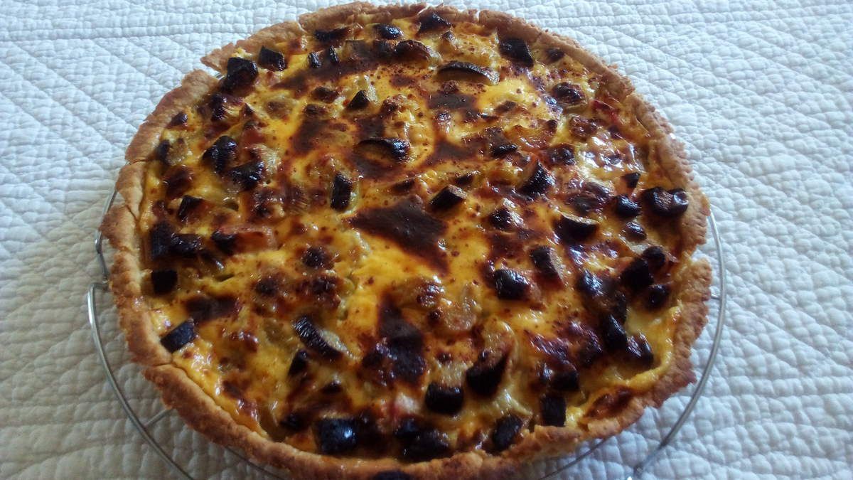 Tarte à la rhubarbe