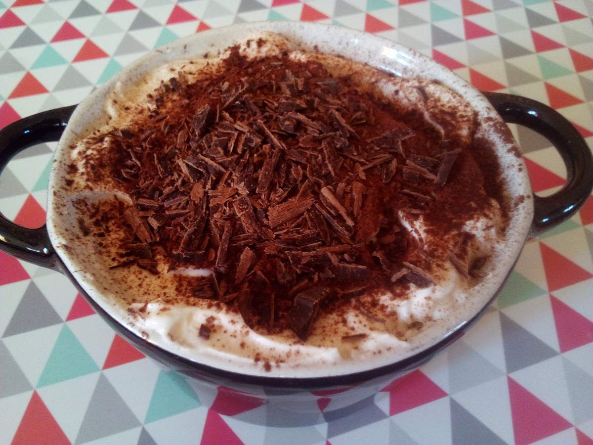 Tiramisu (sans oeufs) !