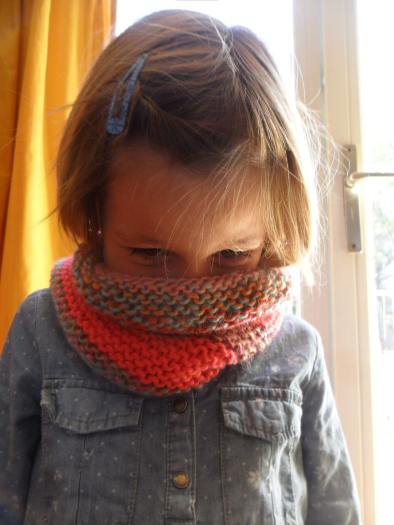 Tricot : les ptits snoods !