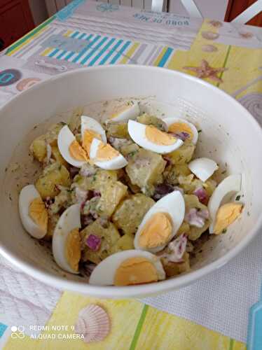 Salade de pommes de terre mayonnaise