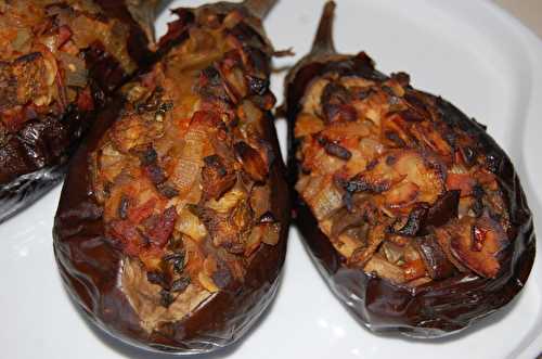 Aubergines farcies