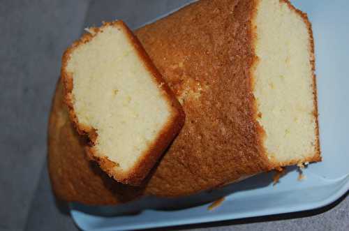 Cake citron moelleux