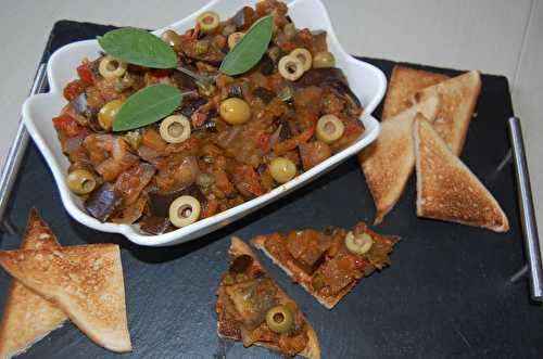 Caponata d'aubergines