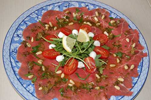 Carpaccio de bœuf