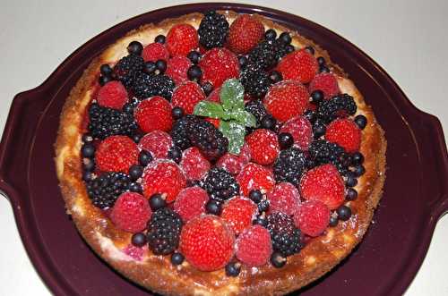 Cheesecake aux fruits rouges