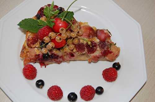 Clafoutis aux fruits rouges