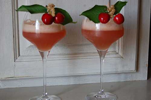 Cocktail  cerise sans alcool