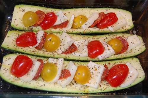 Courgettes farcies