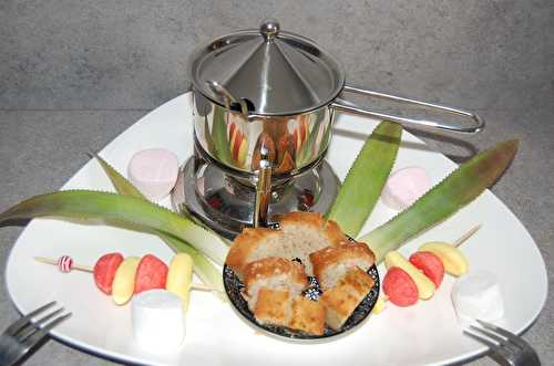 Fondue de chocolat