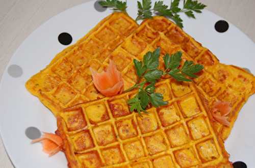 Gaufres aux carottes