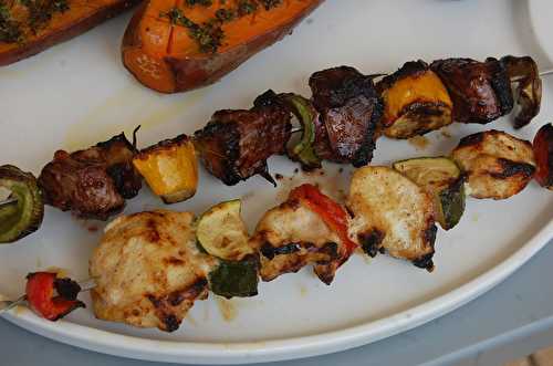 Marinades pour brochettes