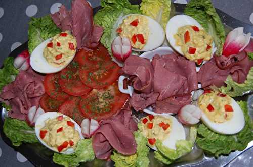 Oeufs mimosa à l' indienne
