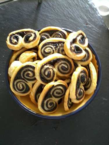 Palmier à la tapenade noire