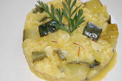 Risotto de courgettes