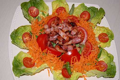 Salade aux lardons