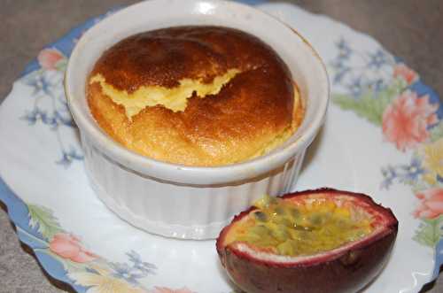 Soufflé minute aux fruits de la passion