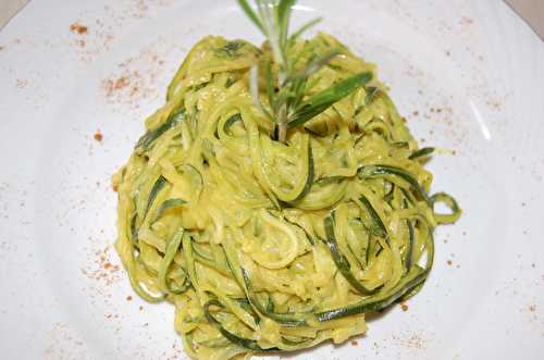 Spaghetti de courgettes