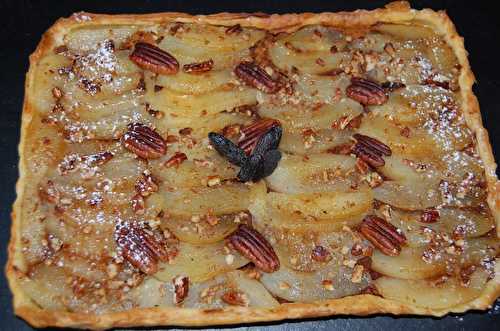 Tarte poire spéculoos