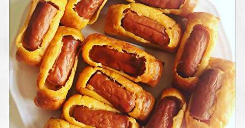 Minis cake façon hot dog