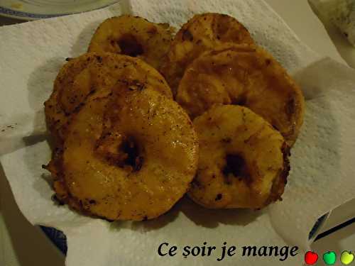 Beignets aux pommes