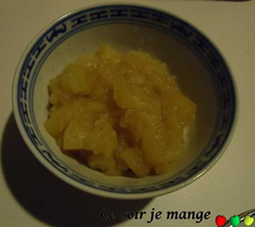 Compote de pommes