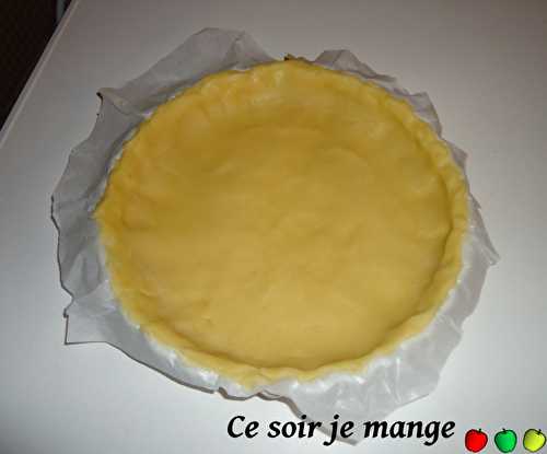 Pâte sablée