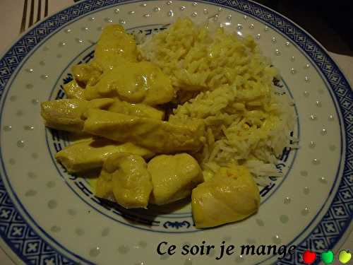 Poulet au curry