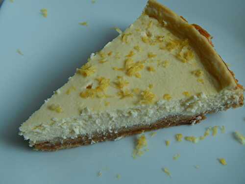 Cheesecake au citron...