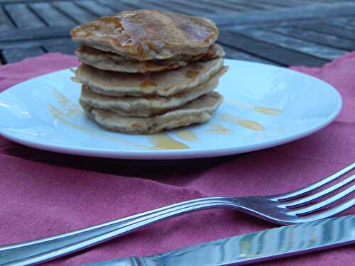 Des pancakes pour un petit déjeuner des vacances?