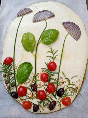 Focaccia jardin