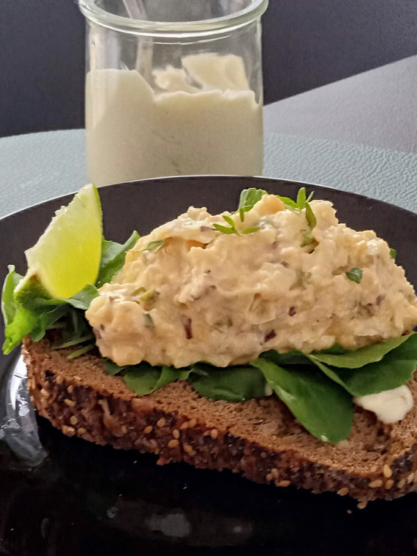 Petite tartine " de la mer "