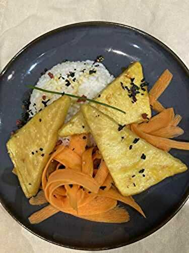 Tofu à l'orange