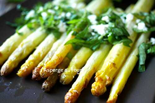 Asperge au four