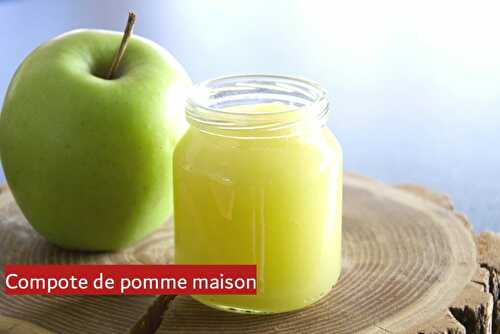 Compote de pomme maison