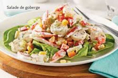 Salade de goberge - Recette