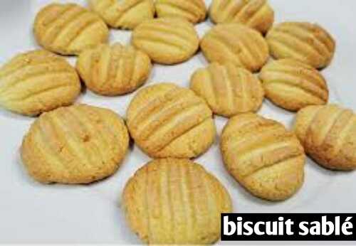 Biscuit sablé