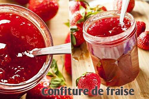 Confiture de fraise