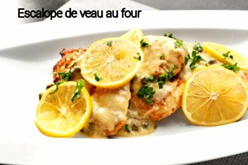 Escalope de veau au four