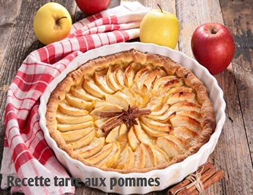 Recette tarte aux pommes